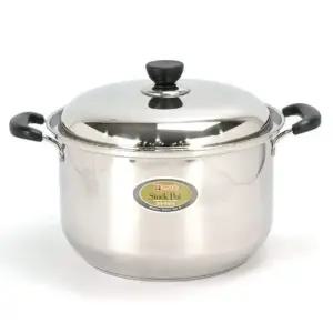 곰솥 냄비 스텐 냄비 찜기 찜냄비 들통 냄비 30cm/인덕션/인덕션용/손잡이/스텐레스/찜솥/양은찜솥/대형/