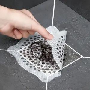 싱크대 거름망 일회용 주방 음식물 배수구 거름망 쓰레기 세면대 스티커 하수구 물빠짐 필터 욕실