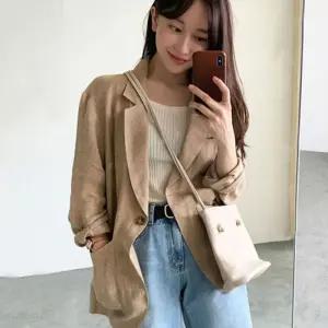 셔츠형 베이직 자켓 여자 1컬러 캐주얼 무지