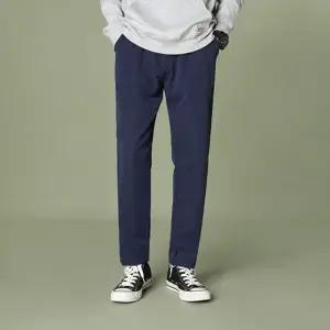 남성 데일리 레귤러핏 일자 면바지 ppQ5+3Mbh