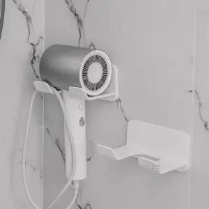 부착식 드라이기 거치대 욕실 수납 정리 드라이어걸이