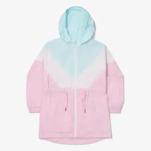 휠라 키즈 파스텔 브이블럭 후드 롱 자켓 FK2JKF1110F