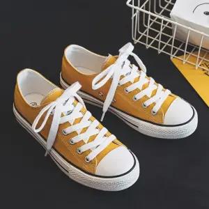 데일리 남성 캔버스 운동화 사계절 캐주얼 스니커즈 학생 신발 - 5컬러