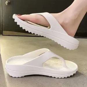 플리플랍 쪼리 슬리퍼 남녀공용 푹신소재 바닥끈 일체