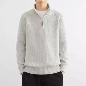 남성 라운드넥 니트 봄가을 캐주얼 힛템