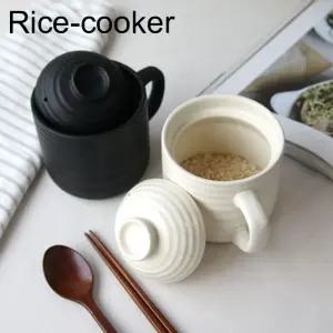 도자기 밥 1인 솥 라이스쿠커 2컬러 택1 혼밥 짓기 주방용품 밥솥 미니 밭솥