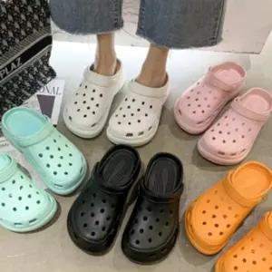 젤리슈즈 아쿠아신발 크럭스 슬리퍼샌들 여성신내화 Esr7+2Qqh