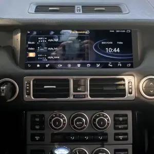 랜드로버 레인지로버 V8 L322 2005-2012 차량용 라디오 12.3 인치 안드로이드 13 GPS 내비게이션 스테레오