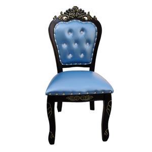 유럽식 다이닝 의자 식탁 카페체어 화장대 편한 디자인 의자001 아메리칸 우드 엔틱