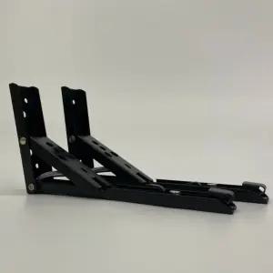 접이식 까치발 선반 브라켓 블랙 중 2P받침 브라 받침대 스텐 스텐대 벽대 튼튼한