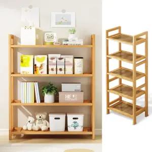 5단 나무 선반 책장 화분 정리 베란다 다용도실 진열대 다용도실 장 조립식 모듈 수납 선반 진열대