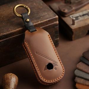 BMW 미니 J01 J05 U25 F65 F66 2024 가죽 키 보호 커버에 대 한 자동차 원격 케이스 셸