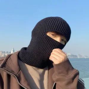 남성 겨울철 방한 듀얼 멀티 비니 복면 낚시 라이더 WrH9+4JAn