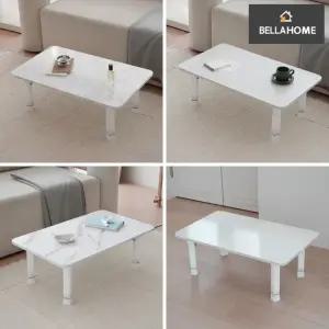 [벨라홈] LPM 프리모 라운드 4단 높이조절 접이식테이블 800x600(CN9952)