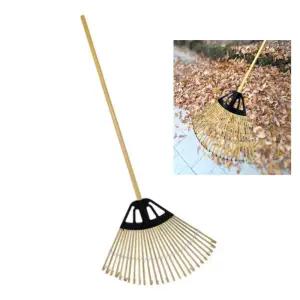 전원주택 나뭇잎 청소 대나무 잔디갈퀴 갈키 배수로 갈꾸리 공장