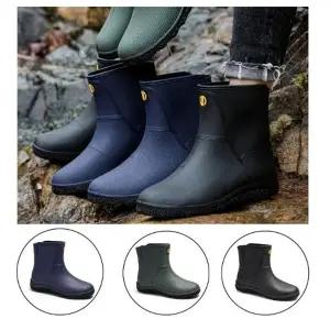 [룽스]절개라인 남성 미들 남성첼시부츠 레인부츠