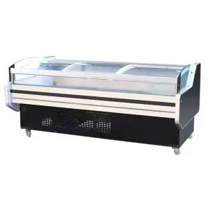 돼지고기 생선 냉동고 대형 식당 정육점 냉동 육류 쇼케이스