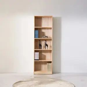 캠퍼스 원목 5단책장 600 서재 거실 진열장 장식장 선반장 맞춤책장 원목책