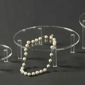 아크릴 상품진열대 원형 아크릴전시대 아크릴진열장