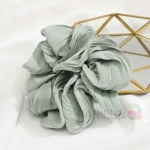 셔링 곱창끈 그린 당고머리밴드 예쁜머리끈 풍성한곱창끈 머리곱창 헤어슈슈