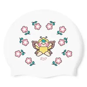 [셀러허브 스포츠레저]SD7 실리콘수모 수영모 J384942 수영장모자 귀여운수모