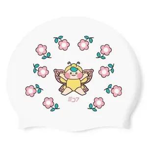 SD7 실리콘수모 수영모 J384942 수영장모자 귀여운수모