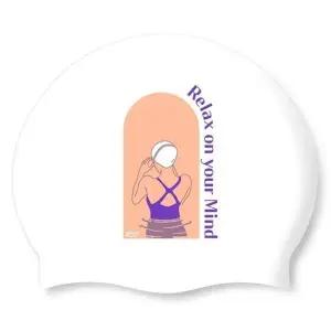 SD7 실리콘수모 수영모 J382423 수경수모 여자수영모