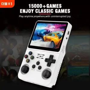 게임기 RG40XXH 휴대용 게임보이 레드 R36S 기본게임기 블랙 8 레트로