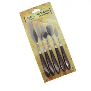 유화나이프 페인팅 나이프 유화 도구 5종 세트 RD-12056