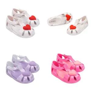 [토박스](타임스퀘어점패션관)[미니멜리사] 힙 하트 발레리나 베이비 말랑말랑 젤리슈즈 MSKCG2TSHB...