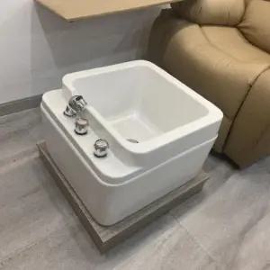 스파 족탕기 소형 마사지샵 용품 세면기 분리형 풋관리 목욕