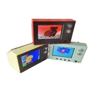 초소형 브라운관 데스크셋업 영상 TV 모니터