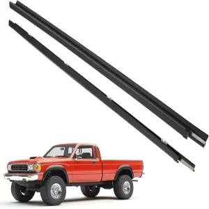 1995-2004 토요타 타코마 웨더스트립 교체용 맥스피딩로드 2PCS 현관문 창문 몰딩 트림 씰 벨트 키트