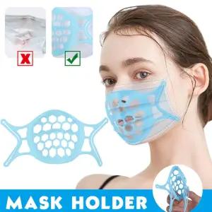 3D 실리콘 마스크 호흡보조 메이크업보호 마스크이너 XlY7+4TMV