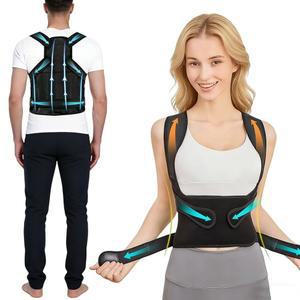 POYLKJGYT 허리 교정기 조절 지지대 위한 가능한