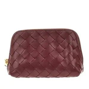 위빙 레더 지퍼 지갑 764044 V3VI0 6414