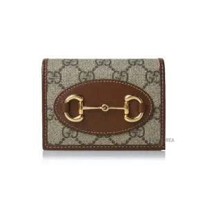 [라벨루쏘]  FW25 여성 홀스빗 1955 반지갑 621887 92TCG 8563