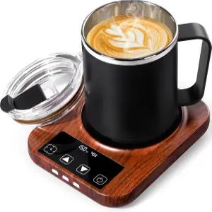 커피 머그 워머 및 세트와 자동 타이머 16온스. 뜨거운 밀크티 물 코코아 등을 위한 머그컵 기업/홈