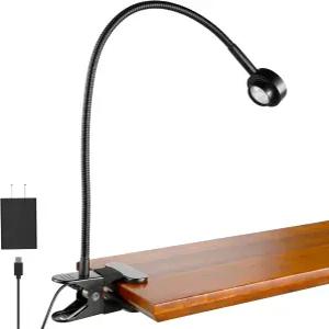 RVSPARK 유연한 독서등 책등 책상 램프 침대 읽기 작업 공부 제작 책 애호가 선물용 3가지 색상 디밍 가능