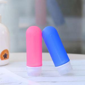 5개 휴대용 여행용 세트 샴푸 스퀴즈 방지 로션용 누수 재사용 컨디셔너 가능한 용기 실리콘