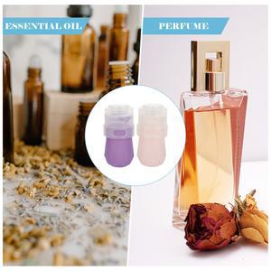 4PCS 실리콘 여행용 세트 휴대용 누출 방지 압착식 용기 서브 샴푸 디스펜서용 토너 로션