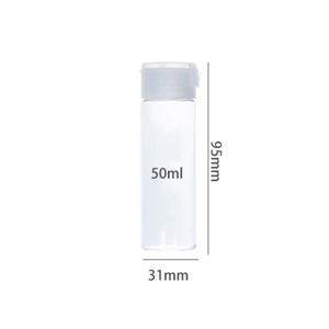 6PCS 투명 여행용 세트 용기 누출 보관 방지 로션 샴푸 미니 리필