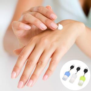 3PCS 여행용 세트 실리콘 로션 38ML 휴대용 누출 핸드 방지 용기 샴푸