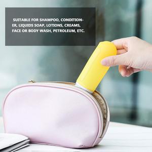 5종 여행용 실리콘 용기 샴푸 가능 컨디셔너 누수 방지 바디워시 세트 리필 로션 휴대용