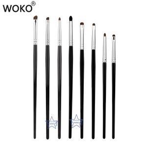 작은 스모키 라이너 메이크업 아이섀도 스머지 머리 아이라이너 정밀 브러쉬