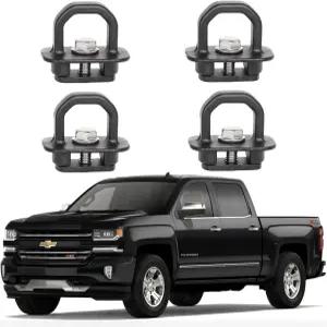 반포 타이다운 앵커 트럭 침대 사이드월 20072023 쉐보레 실버라도/GMC 시에라 20152023 콜로라도/GMC