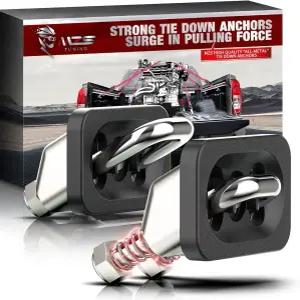 MZS 타이다운 앵커 2007+ 실버라도 시에라 1500 2500/2015+ 콜로라도 캐니언과 호환되는 모든 금속 접이식