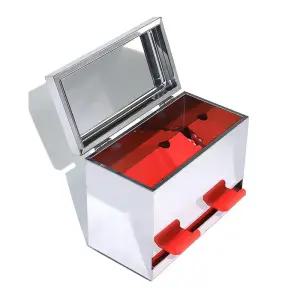 오아브로드 업소용 케이스 스테인레스 디스펜서 빨대 식당 카페 매장