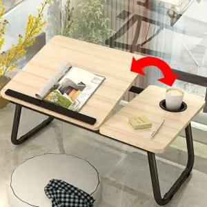 좌식 노트북 테이블 베드 각도조절 접이식 협탁 트레이