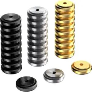 바이캐스터 양궁 스태빌라이저 스테인리스 스틸 총 10온스 무게 측정